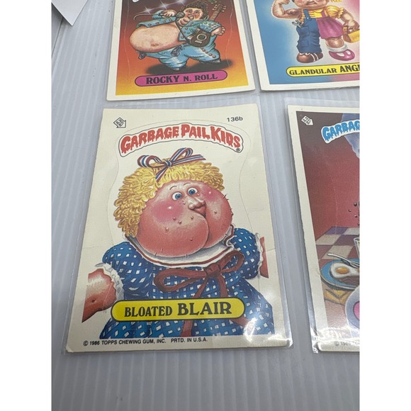 14 Garbage Pail Kids Cards 1986 Topps‎ Series 4 & 5 Stickers Vintage GPK - Picture 11 of 16